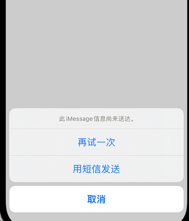 彭阳apple维修iPhone上无法正常发送iMessage信息